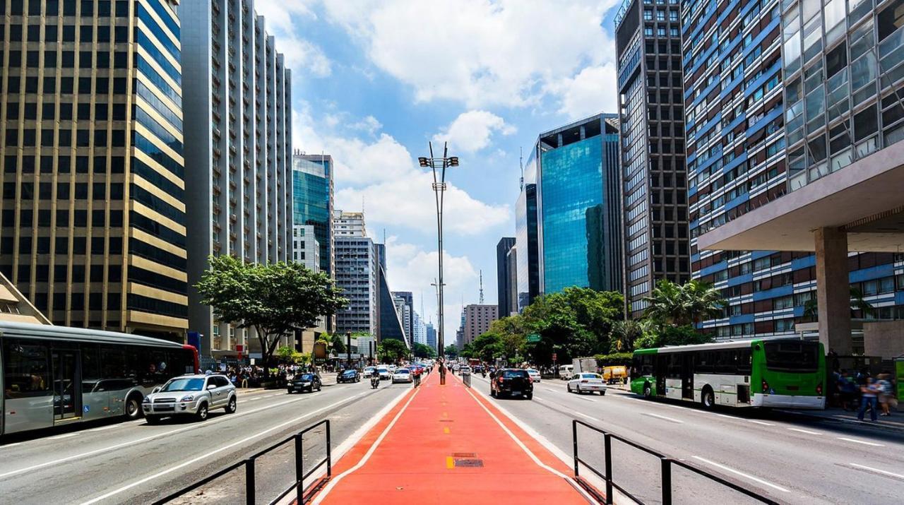 Apart-Hotel World Square Melhor Localizacao Sp San Paolo Esterno foto